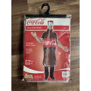 Rasta Imposta COCA COLA BOTTLE Adult Costume (Officially Licensed)) NEW!